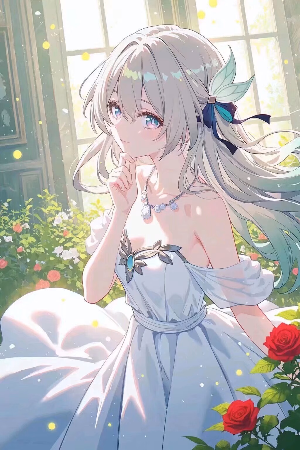 银白花园